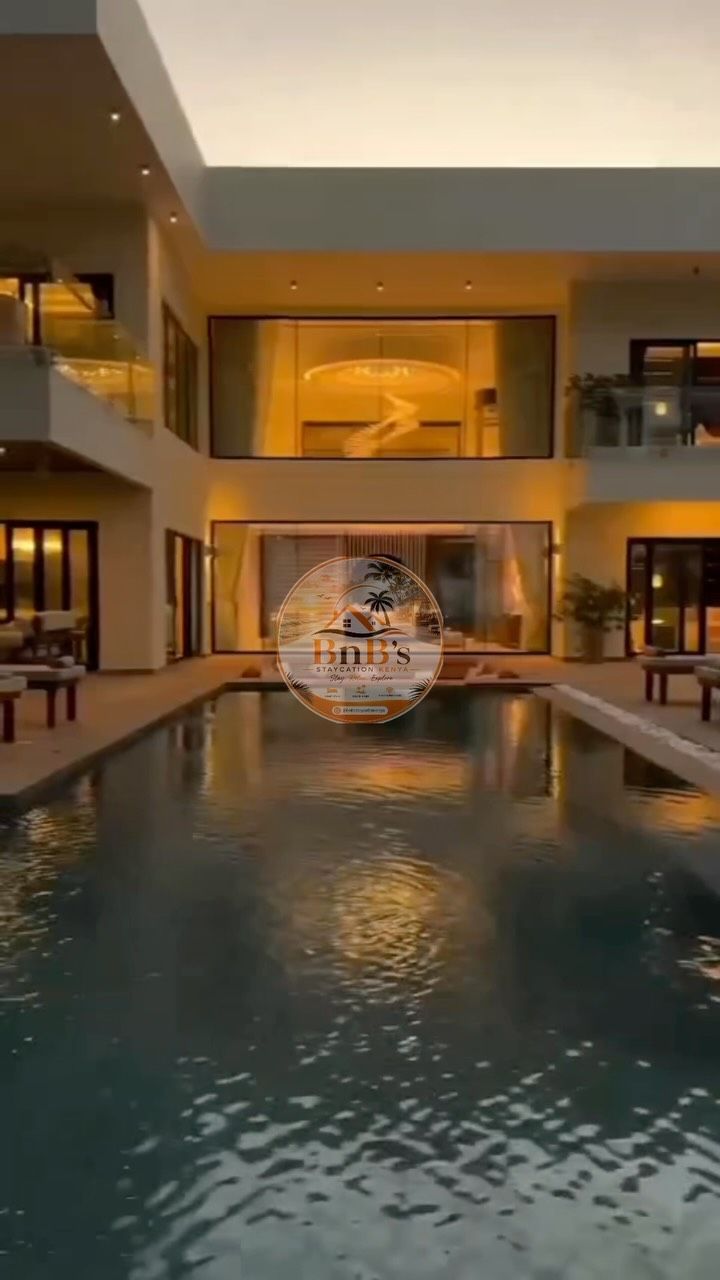 Kilifi five bedroom beach villa with infinity pool